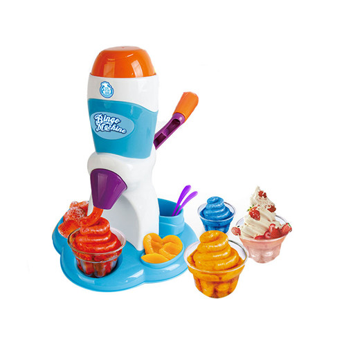 Pretend play plastic kitchen ice cream maker toy set